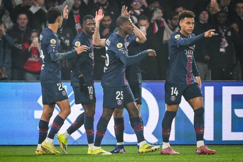 Football. Ligue 1. Paris Saint-Germain - Olympique de Marseille. 08.02.2026