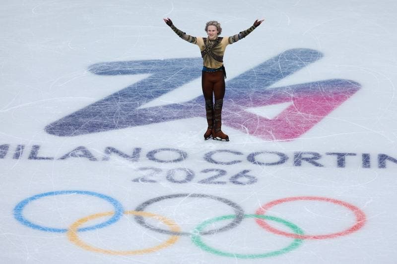 Figure Skating. Milano Cortina 2026 Winter Olympics. Matteo Rizzo. 08.02.2026