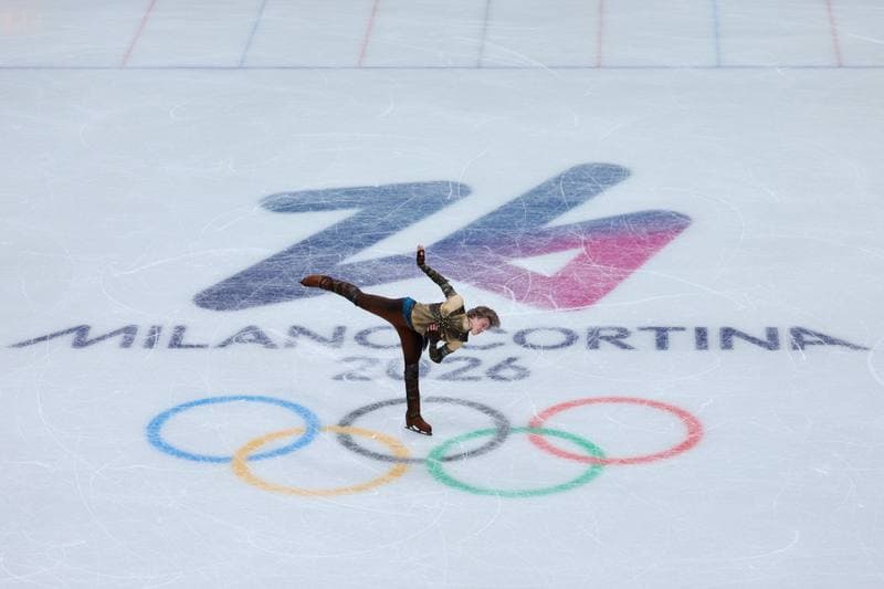 Figure Skating. Milano Cortina 2026 Winter Olympics. Matteo Rizzo. 08.02.2026