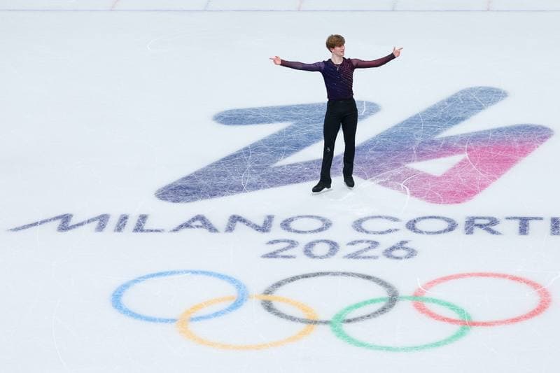 Figure Skating. Milano Cortina 2026 Winter Olympics. Matteo Rizzo. 08.02.2026