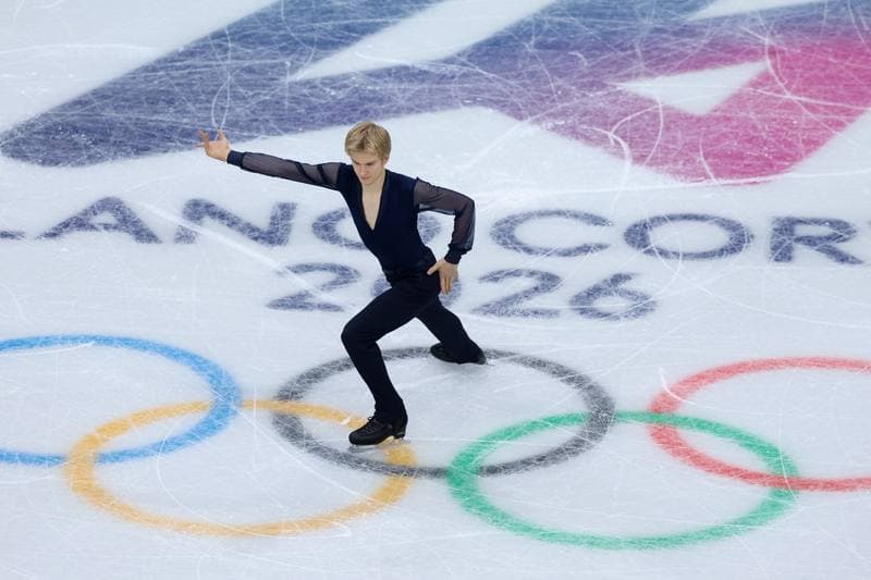 Figure Skating. Milano Cortina 2026 Winter Olympics. Matteo Rizzo. 08.02.2026