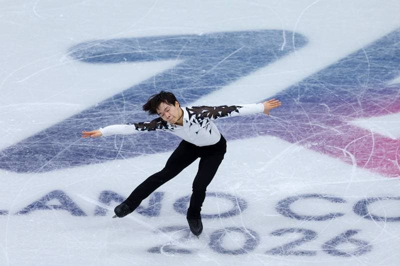 Figure Skating. Milano Cortina 2026 Winter Olympics. Matteo Rizzo. 08.02.2026