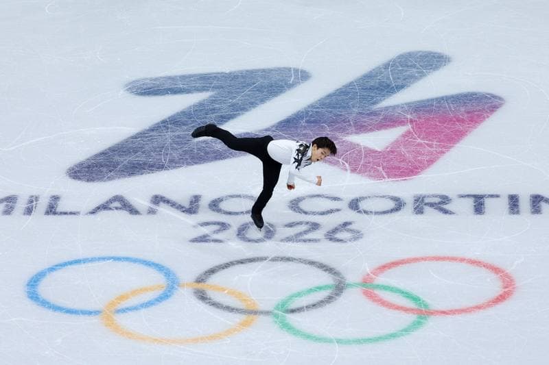 Figure Skating. Milano Cortina 2026 Winter Olympics. Matteo Rizzo. 08.02.2026