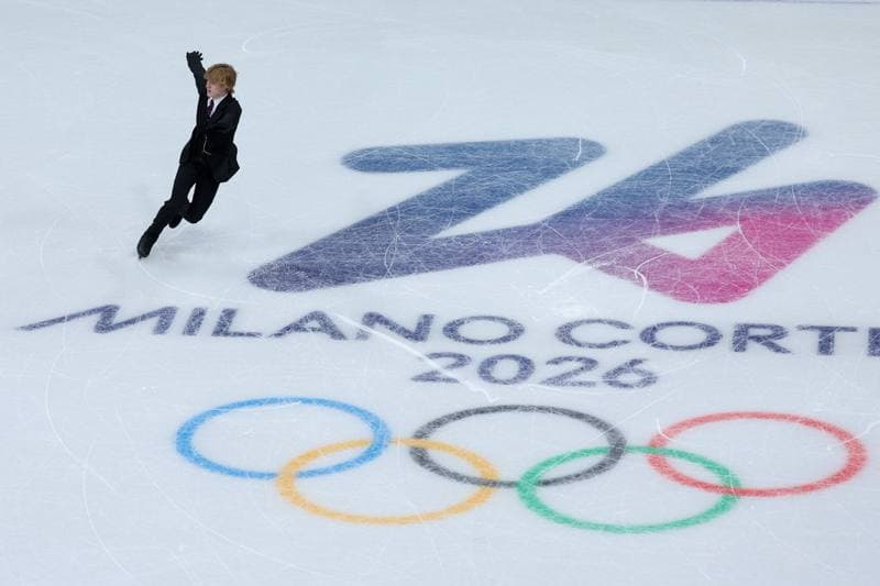 Figure Skating. Milano Cortina 2026 Winter Olympics. Matteo Rizzo. 08.02.2026