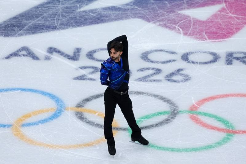 Figure Skating. Milano Cortina 2026 Winter Olympics. Matteo Rizzo. 08.02.2026