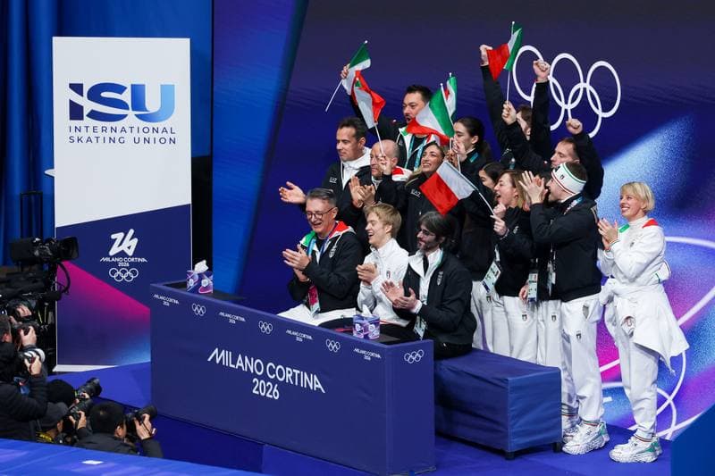 Figure Skating. Milano Cortina 2026 Winter Olympics. Matteo Rizzo. 08.02.2026