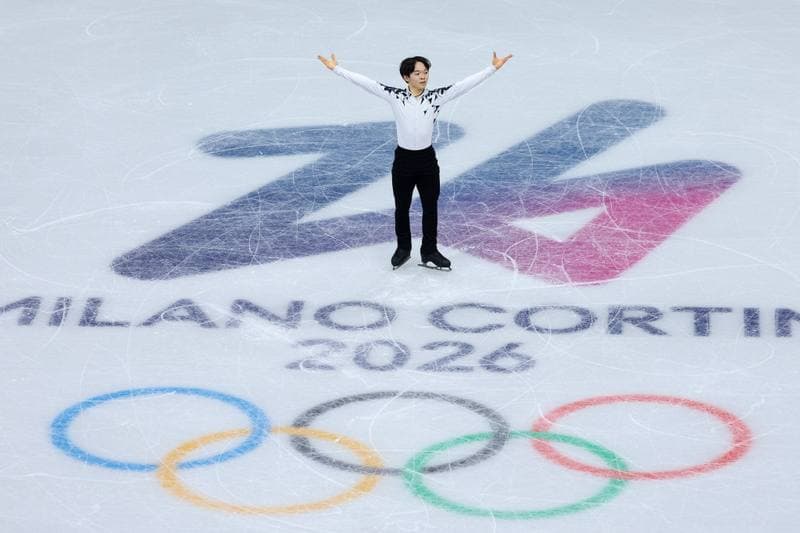 Figure Skating. Milano Cortina 2026 Winter Olympics. Matteo Rizzo. 08.02.2026