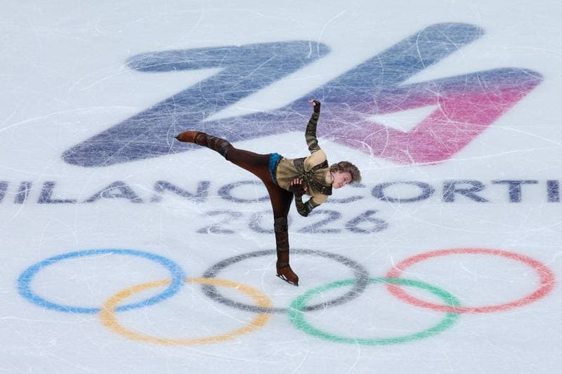 Figure Skating. Milano Cortina 2026 Winter Olympics. Matteo Rizzo. 08.02.2026