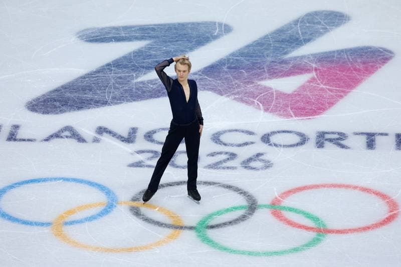 Figure Skating. Milano Cortina 2026 Winter Olympics. Matteo Rizzo. 08.02.2026