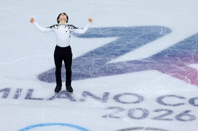 Figure Skating. Milano Cortina 2026 Winter Olympics. Matteo Rizzo. 08.02.2026