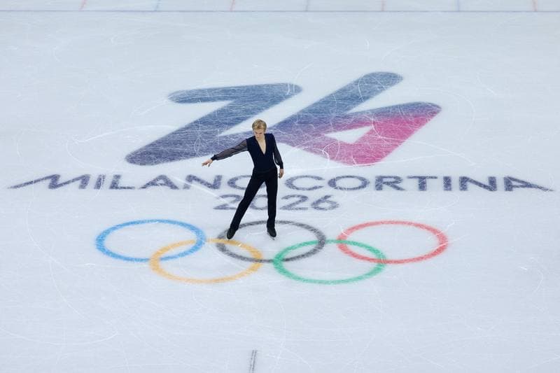 Figure Skating. Milano Cortina 2026 Winter Olympics. Matteo Rizzo. 08.02.2026