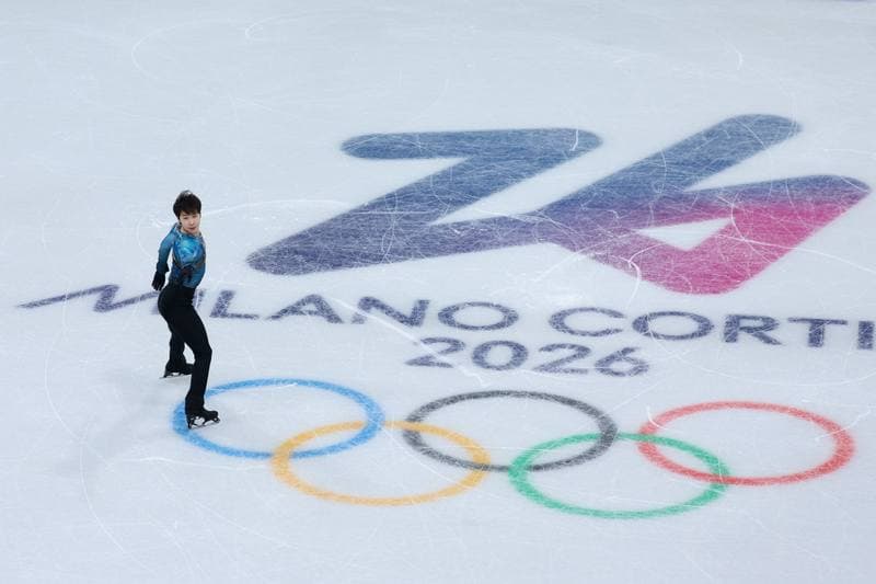 Figure Skating. Milano Cortina 2026 Winter Olympics. Matteo Rizzo. 08.02.2026