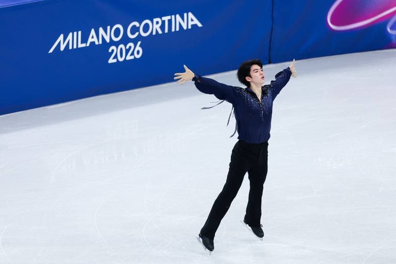 Figure Skating. Milano Cortina 2026 Winter Olympics. Matteo Rizzo. 08.02.2026