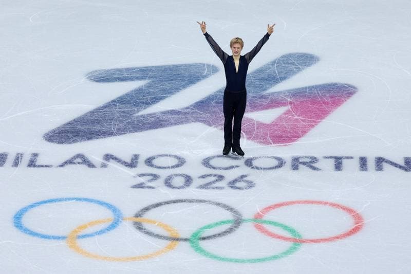 Figure Skating. Milano Cortina 2026 Winter Olympics. Matteo Rizzo. 08.02.2026