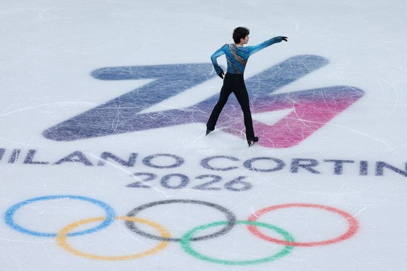 Figure Skating. Milano Cortina 2026 Winter Olympics. Matteo Rizzo. 08.02.2026