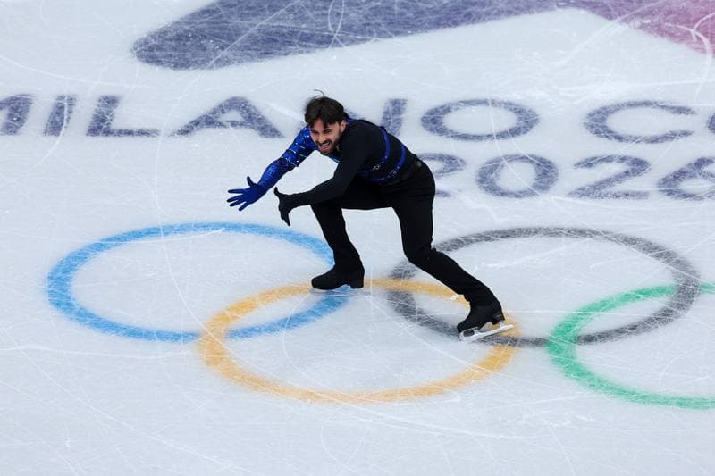 Figure Skating. Milano Cortina 2026 Winter Olympics. Matteo Rizzo. 08.02.2026