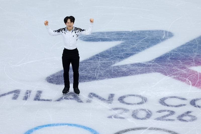 Figure Skating. Milano Cortina 2026 Winter Olympics. Matteo Rizzo. 08.02.2026