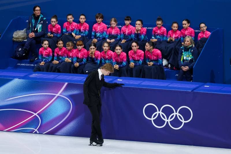 Figure Skating. Milano Cortina 2026 Winter Olympics. Matteo Rizzo. 08.02.2026