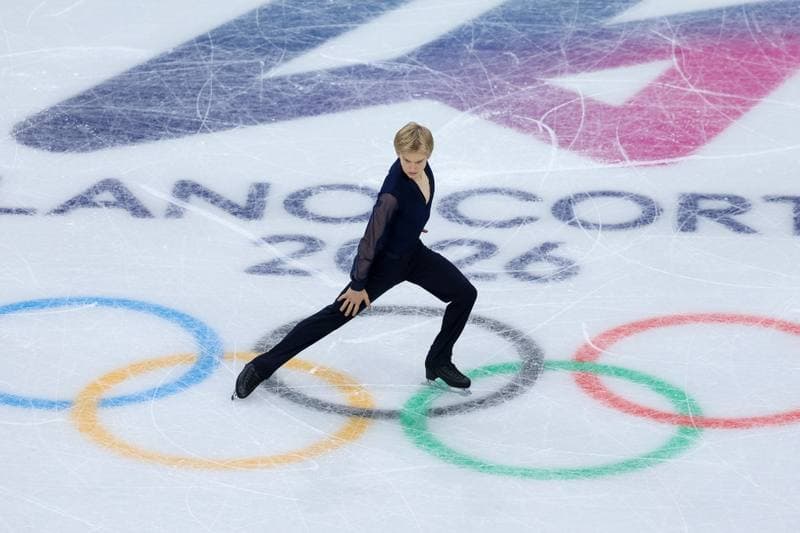 Figure Skating. Milano Cortina 2026 Winter Olympics. Matteo Rizzo. 08.02.2026