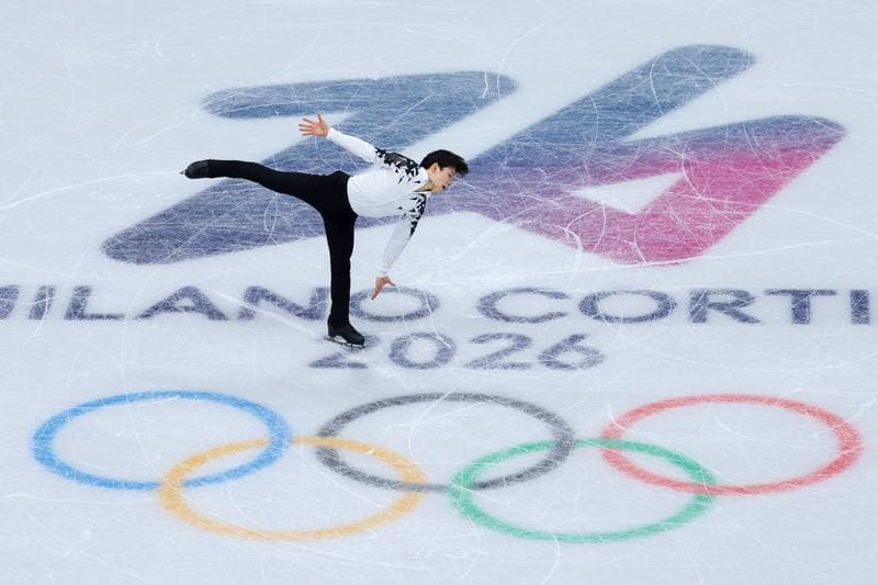 Figure Skating. Milano Cortina 2026 Winter Olympics. Matteo Rizzo. 08.02.2026