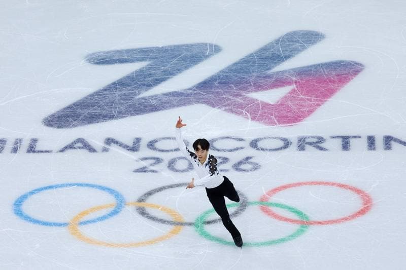 Figure Skating. Milano Cortina 2026 Winter Olympics. Matteo Rizzo. 08.02.2026