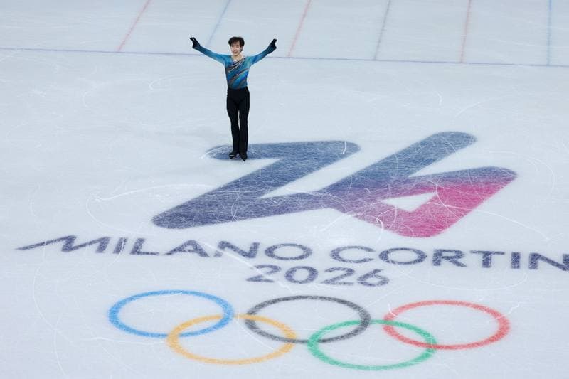 Figure Skating. Milano Cortina 2026 Winter Olympics. Matteo Rizzo. 08.02.2026