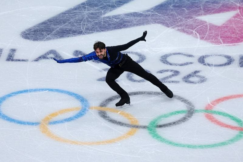 Figure Skating. Milano Cortina 2026 Winter Olympics. Matteo Rizzo. 08.02.2026