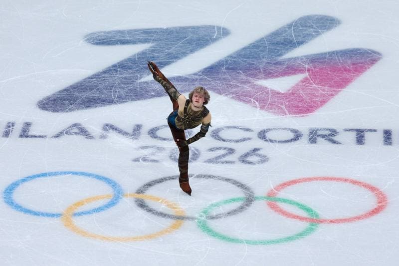 Figure Skating. Milano Cortina 2026 Winter Olympics. Matteo Rizzo. 08.02.2026