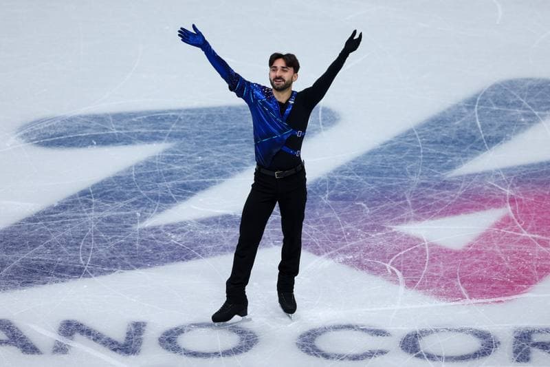 Figure Skating. Milano Cortina 2026 Winter Olympics. Matteo Rizzo. 08.02.2026