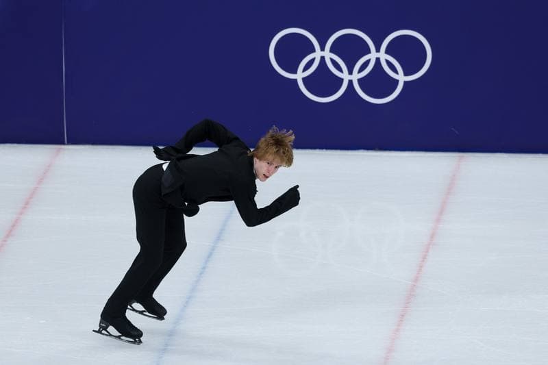 Figure Skating. Milano Cortina 2026 Winter Olympics. Matteo Rizzo. 08.02.2026