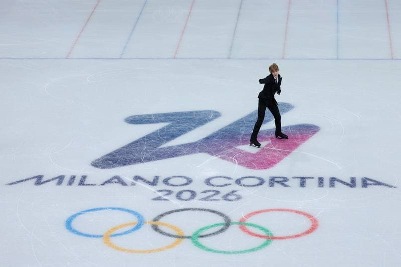 Figure Skating. Milano Cortina 2026 Winter Olympics. Matteo Rizzo. 08.02.2026