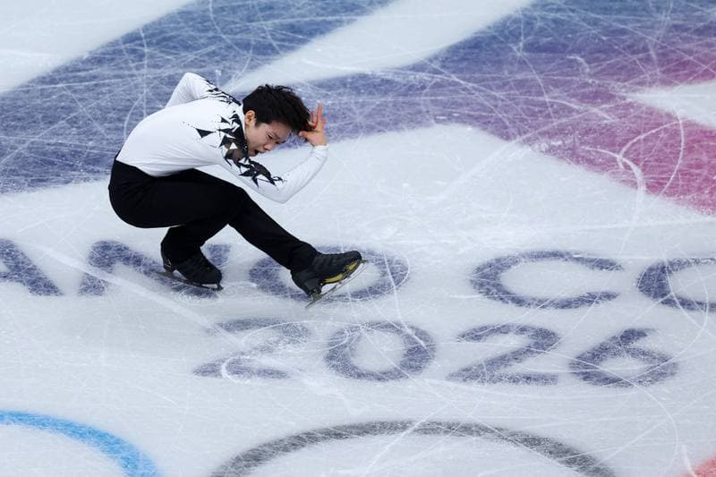 Figure Skating. Milano Cortina 2026 Winter Olympics. Matteo Rizzo. 08.02.2026