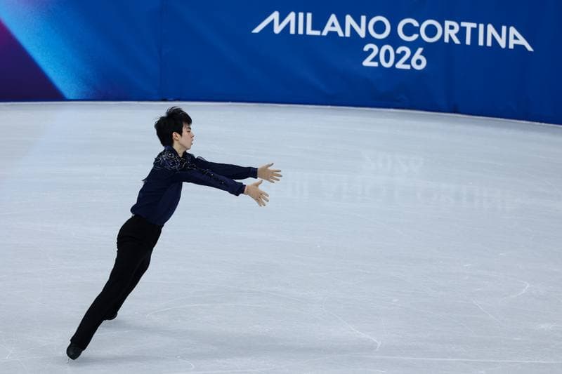 Figure Skating. Milano Cortina 2026 Winter Olympics. Matteo Rizzo. 08.02.2026