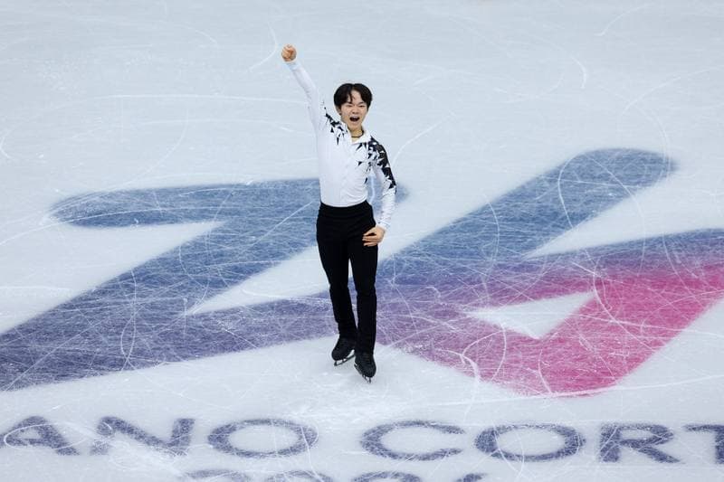 Figure Skating. Milano Cortina 2026 Winter Olympics. Matteo Rizzo. 08.02.2026