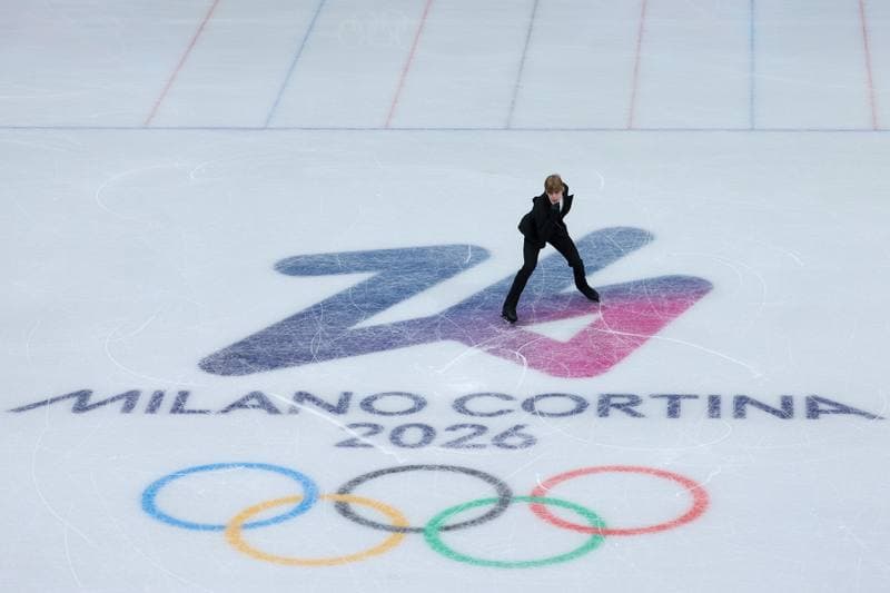 Figure Skating. Milano Cortina 2026 Winter Olympics. Matteo Rizzo. 08.02.2026
