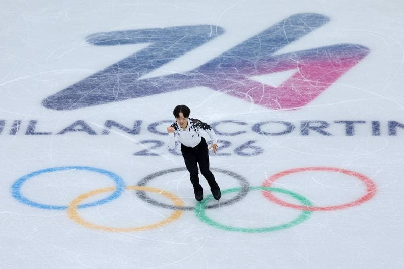 Figure Skating. Milano Cortina 2026 Winter Olympics. Matteo Rizzo. 08.02.2026