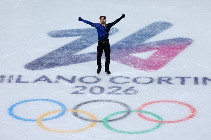 Figure Skating. Milano Cortina 2026 Winter Olympics. Matteo Rizzo. 08.02.2026