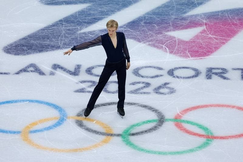 Figure Skating. Milano Cortina 2026 Winter Olympics. Matteo Rizzo. 08.02.2026