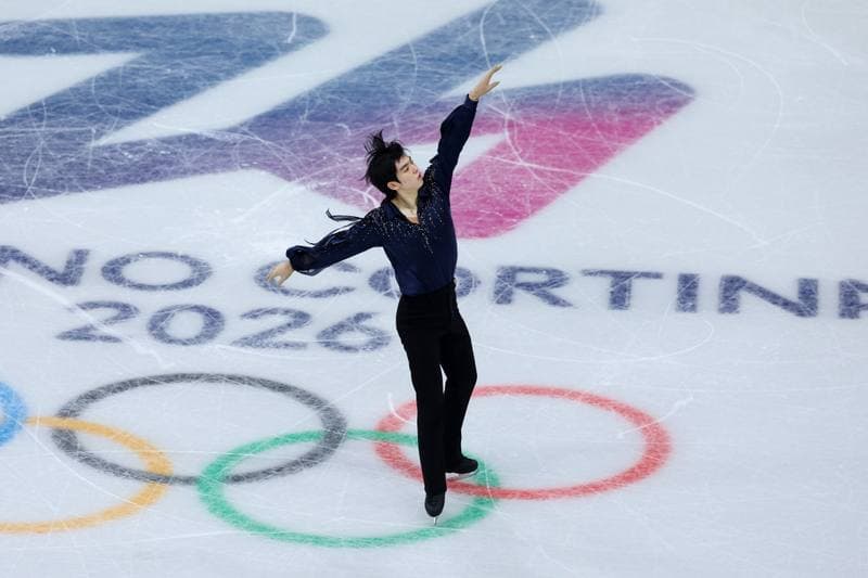 Figure Skating. Milano Cortina 2026 Winter Olympics. Matteo Rizzo. 08.02.2026