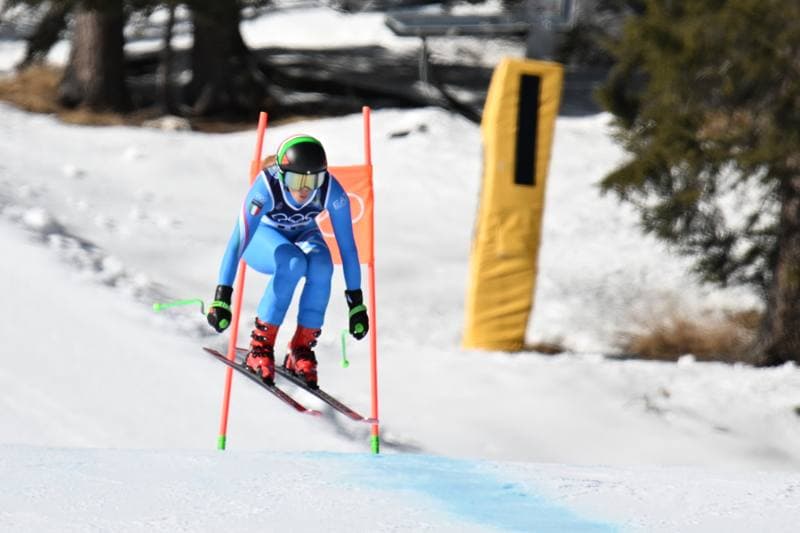 Alpine Skiing. Olympic Winter Games Milano-Cortina 2026. Women's Downhill. 08.02.2026