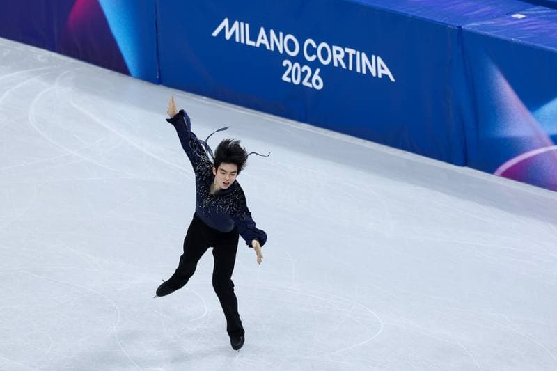 Figure Skating. Milano Cortina 2026 Winter Olympics. Matteo Rizzo. 08.02.2026
