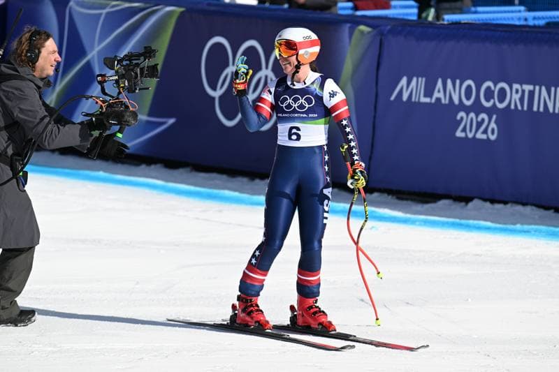 Alpine Skiing. Olympic Winter Games Milano-Cortina 2026. Women's Downhill. 08.02.2026