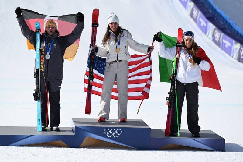 Alpine Skiing. Olympic Winter Games Milano-Cortina 2026. Women's Downhill. 08.02.2026