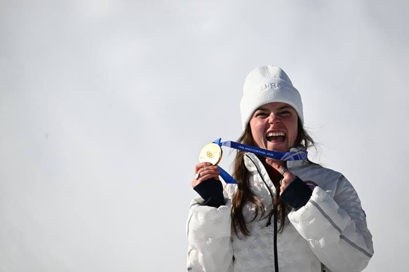 Alpine Skiing. Olympic Winter Games Milano-Cortina 2026. Women's Downhill. 08.02.2026