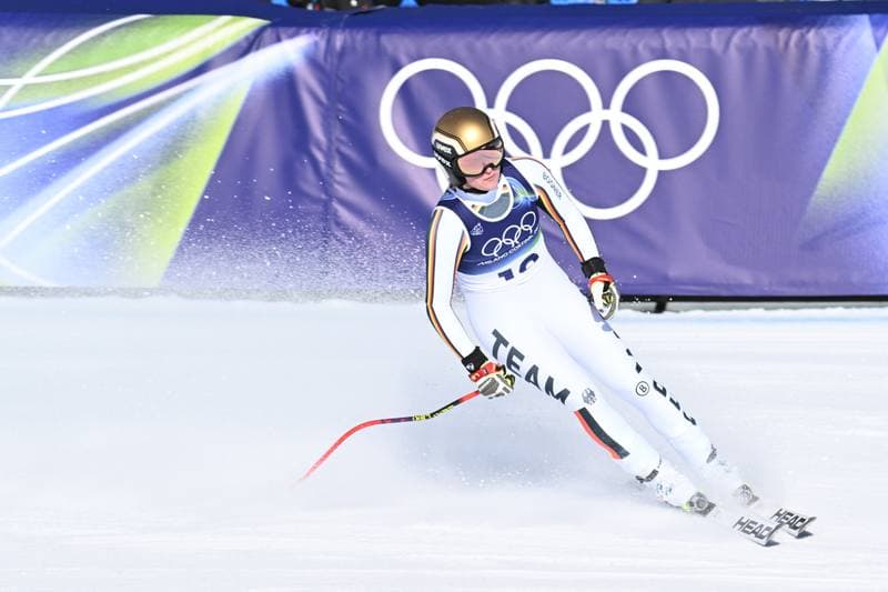 Alpine Skiing. Olympic Winter Games Milano-Cortina 2026. Women's Downhill. 08.02.2026