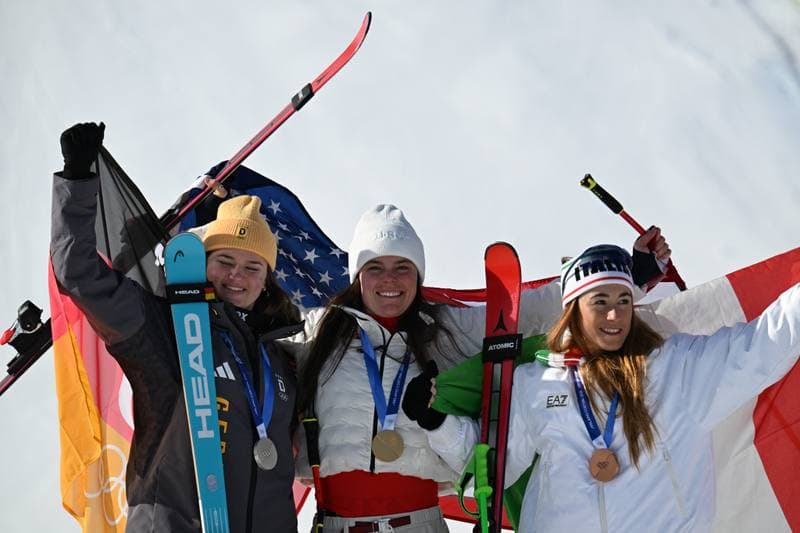 Alpine Skiing. Olympic Winter Games Milano-Cortina 2026. Women's Downhill. 08.02.2026