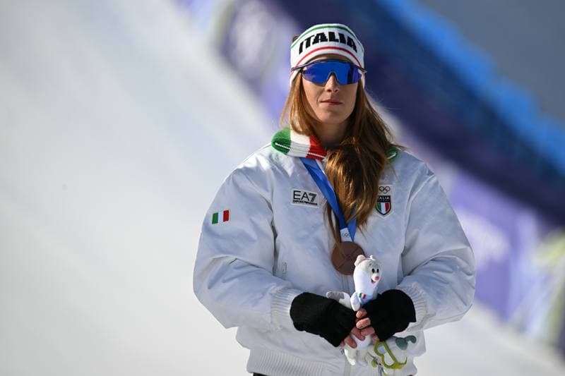 Alpine Skiing. Olympic Winter Games Milano-Cortina 2026. Women's Downhill. 08.02.2026