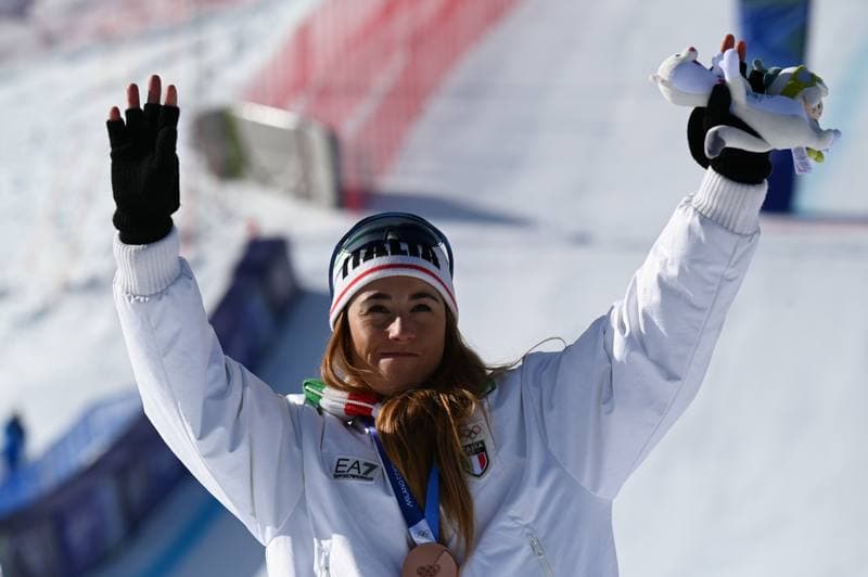 Alpine Skiing. Olympic Winter Games Milano-Cortina 2026. Women's Downhill. 08.02.2026