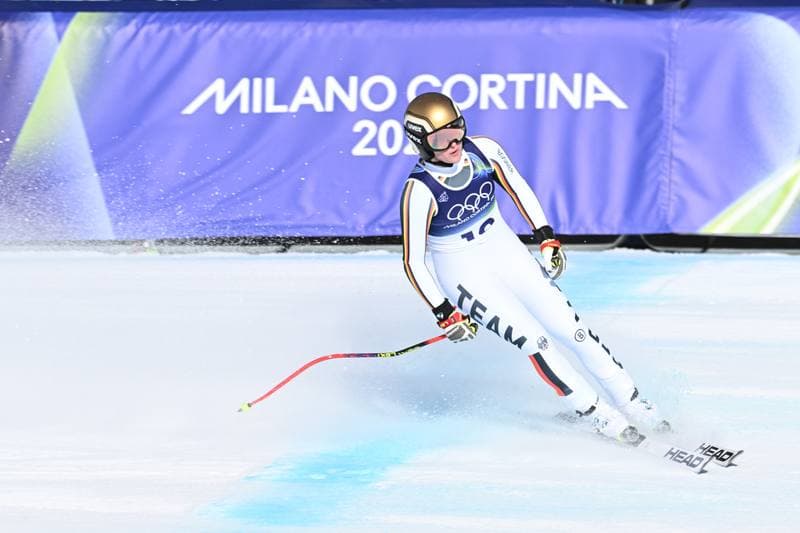 Alpine Skiing. Olympic Winter Games Milano-Cortina 2026. Women's Downhill. 08.02.2026