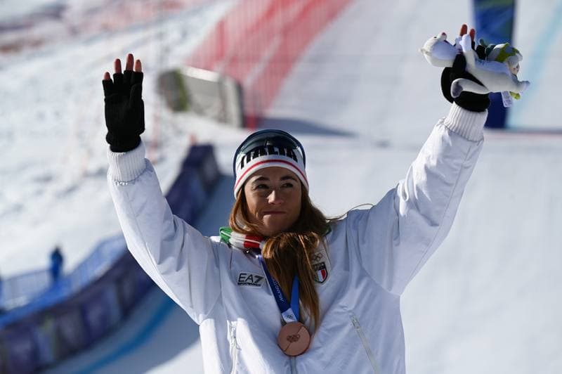 Alpine Skiing. Olympic Winter Games Milano-Cortina 2026. Women's Downhill. 08.02.2026